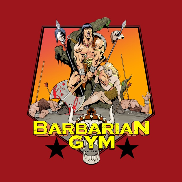 Barbarian Gym by sharpbrothers