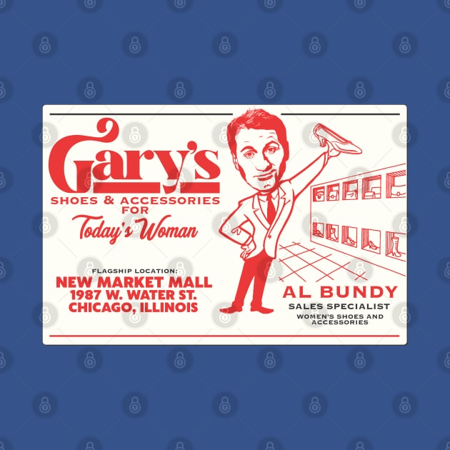 Al Bundy's Business Card - Gary's Shoes by darklordpug