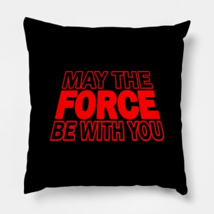 Funny Quote  - Red Version Pillow