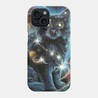 Cosmic Cat Odyssey Phone Case