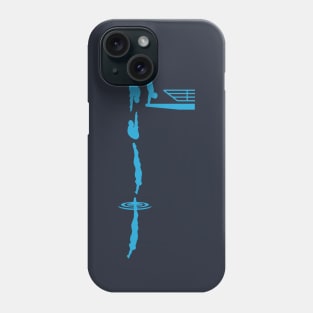 Platform Diving Competitive Diver Art Phone Case