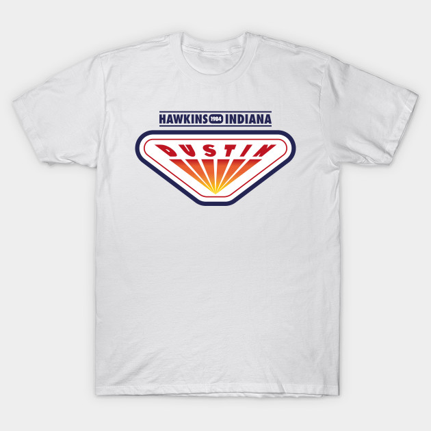 Dustin Arcade Hawkins Indiana 80s Vintage Tee Dustin T