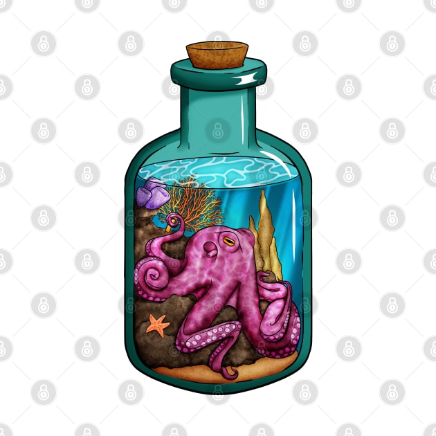 Octopus Jar by Gwenpai