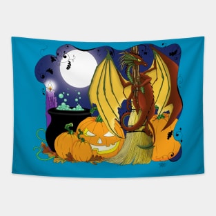 Samhain Dragon Tapestry