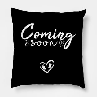 Coming Soon Announcement Pregnancy Pillow