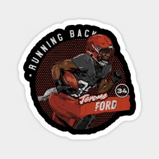 Jerome Ford Cleveland Dots Magnet