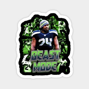 Marshawn Lynch Beast Mode Magnet