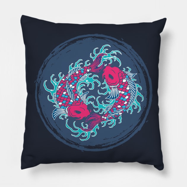 Koi Pillow by FortheMAKARON