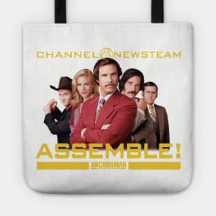 Anchorman Channel 4 News Team Tote