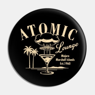 Atomic Lounge by © Buck Tee Originals Pin