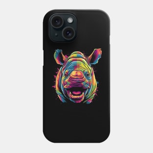 Rhinoceros Smiling Phone Case