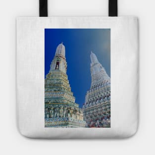 Prangs at Wat Arun, Bangkok Tote