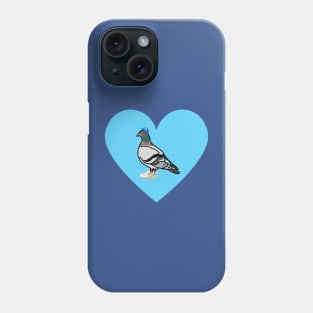 Dublin Birds - Pigeon Design - Pgeon Heart Phone Case