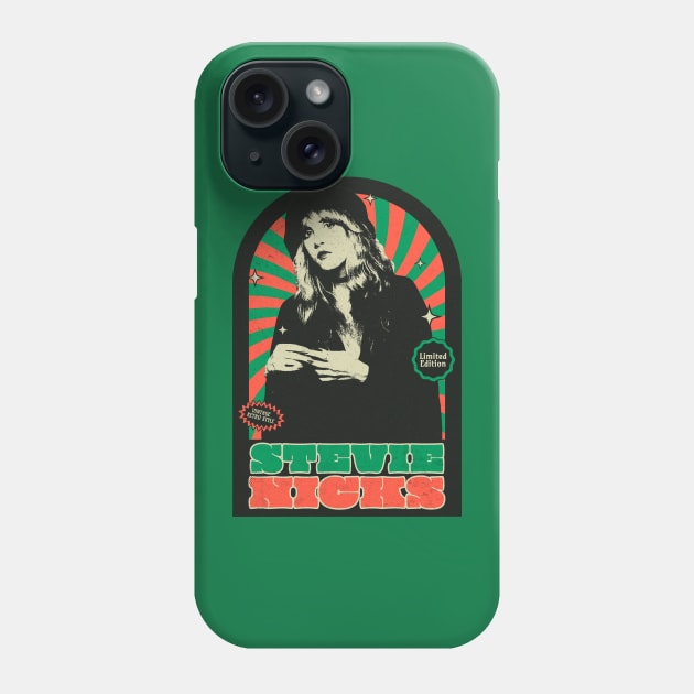 Stevie Nicks QUEEN ROCKS - LIMITED EDITION VINTAGE RETRO STYLE - POPART Phone Case by BibirNDower77