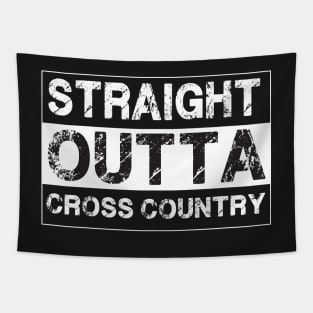 Straight Outta Cross Country – Running Runners Tapestry