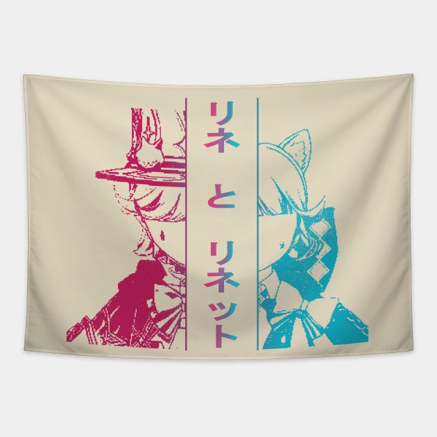 Genshin Impact Lyney and Lynette Duality Tapestry by HoyoStan