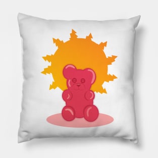 pink gummy bear Pillow