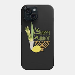 Sukkot Shalom Best Wishes for the Sukkot Holiday Phone Case