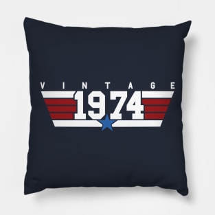 Vintage 1974 Aviator Pillow