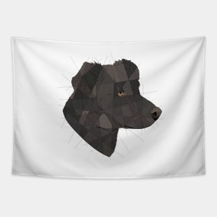 Geometric Dog Tapestry