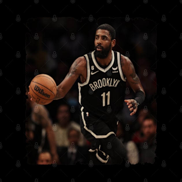 Kyrie Irving in Brooklyn Vintage by CAH BLUSUKAN