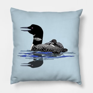 Singing Loon Pillow