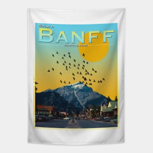 POSTCARD: BANFF. Tapestry