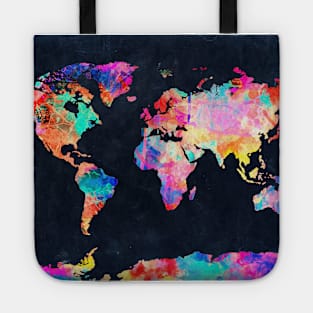 world map Tote