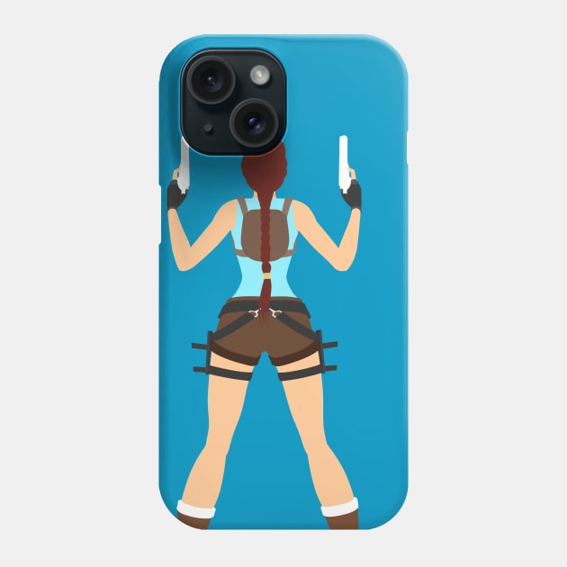 Lara Croft Phone Case by Keith_Byrne
