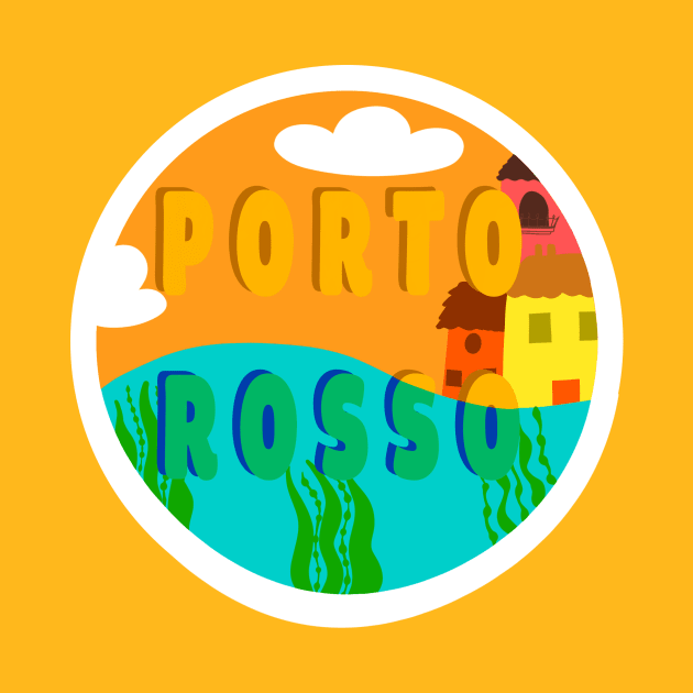 Porto Rosso Travel Sticker by audistry