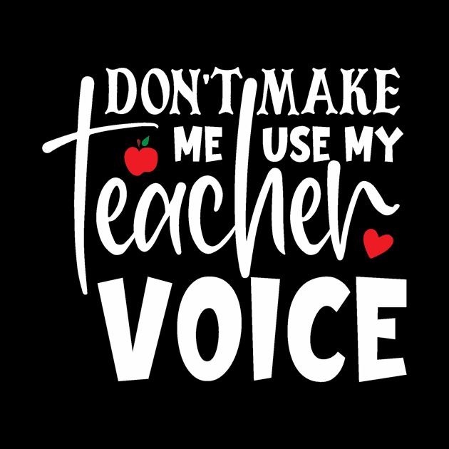 Homeschool Teacher Don't Make Me Use My Teacher Voice DLP Distance Learning Plan by StacysCellar