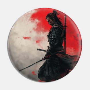 Samurai Red Pin