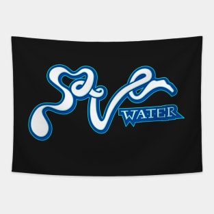 Save Water 3 Tapestry