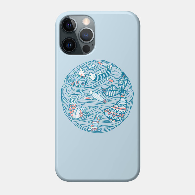 Sea Circle - Sea - Phone Case