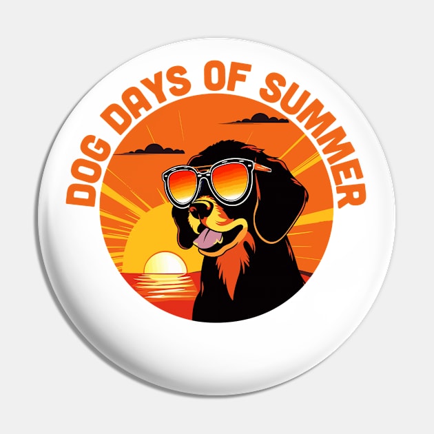 Summer Vibes: Get 'Dog Days of Summer' Design for Your Wardrobe Pin by Jas-Kei Designs