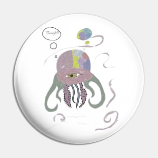 Thoughtful Creature Pin