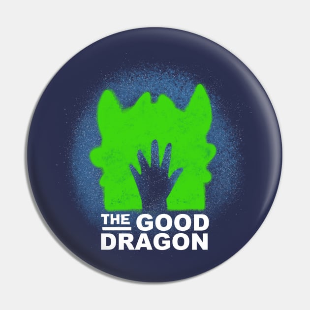 The Good Dragon Pin by sugarpoultry