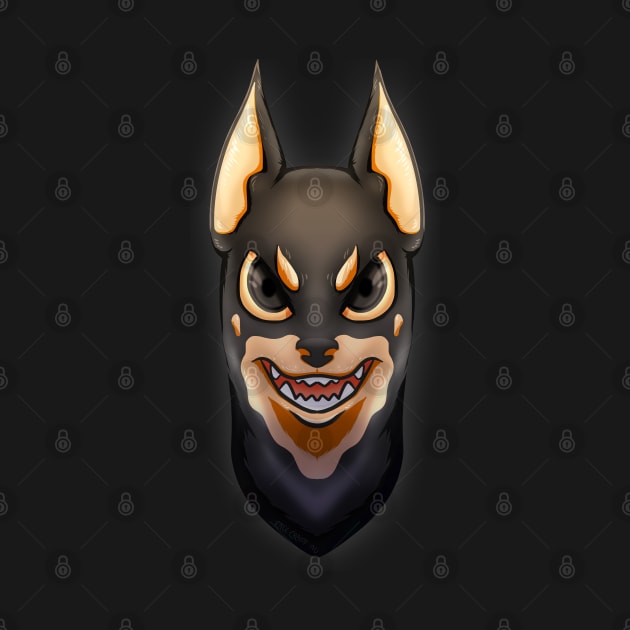 Mad Cute Doberman Pupper by RageCraftAU