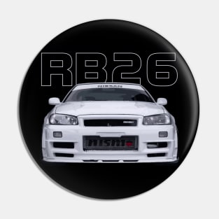 JDM CAR nismo RB26 factory RB26DETT Fine Spec Pin