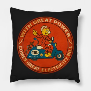 Great Electricity Bill Pillow