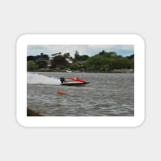 Powerboat Racing at Oulton Broad - Formula Grand Prix Magnet