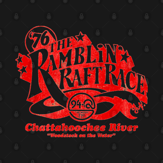 Disover THE RAMBLIN' RAFT RACE - Atlanta - T-Shirt