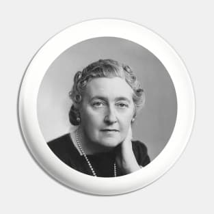 Agatha Christie Pin