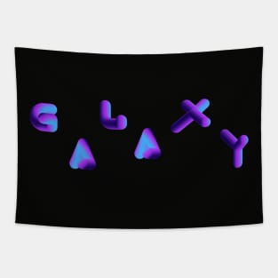 Galaxy gradient color Tapestry