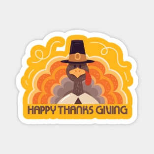 Happy Thanksgiving Magnet