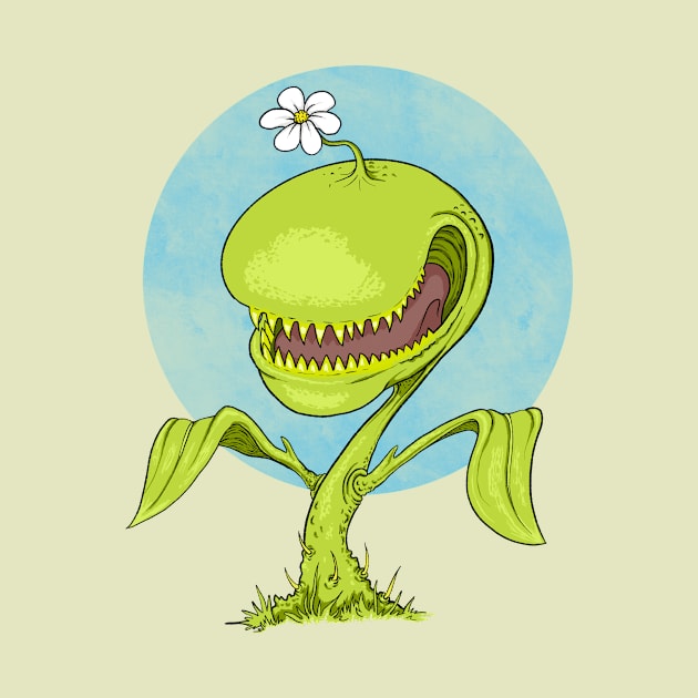 Man Eating Plant by AmysBirdHouse