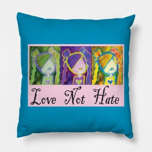 Love not Hate Pillow