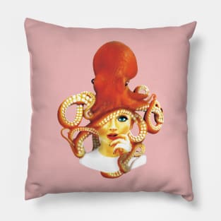 Sexy Girl With Octupus Pillow