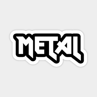 metal logo Magnet