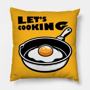 Let's Cooking Pillow